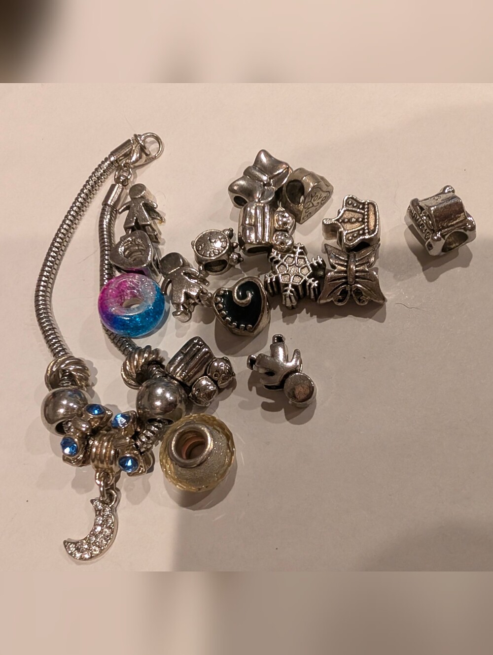 Charm Bracelet With Charms
